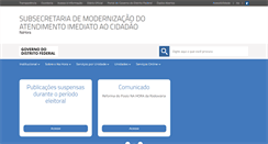 Desktop Screenshot of nahora.df.gov.br