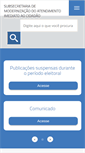 Mobile Screenshot of nahora.df.gov.br