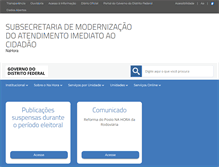 Tablet Screenshot of nahora.df.gov.br