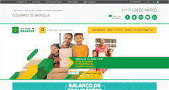 Desktop Screenshot of brasilia.df.gov.br