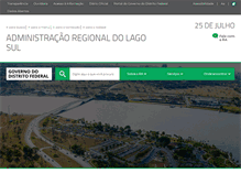 Tablet Screenshot of lagosul.df.gov.br