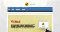 Desktop Screenshot of pm.df.gov.br