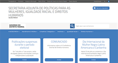 Desktop Screenshot of mulher.df.gov.br