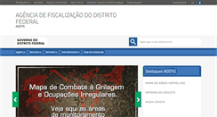 Desktop Screenshot of agefis.df.gov.br
