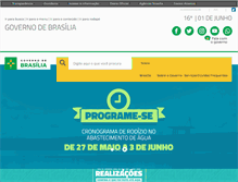 Tablet Screenshot of distritofederal.df.gov.br